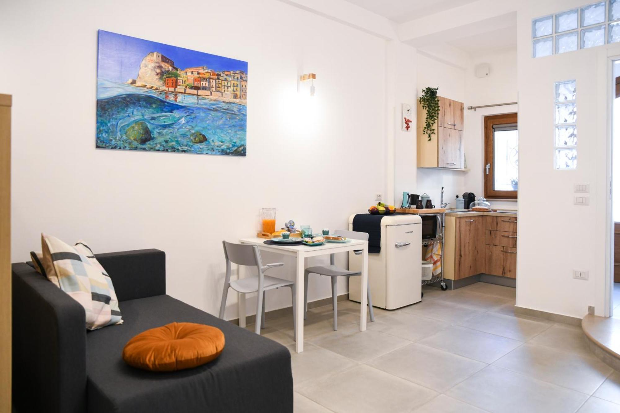 Granello Di Sabbia - Chianalea Di Scilla Apartment ภายนอก รูปภาพ